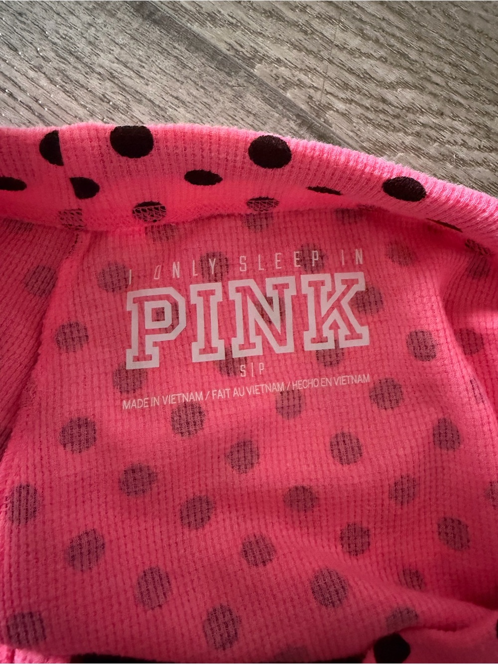 Pink by Victoria Secret Polka Dot Drawstring PJ Shorts - Picture 5 of 6